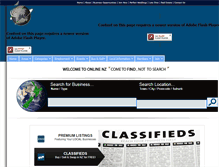 Tablet Screenshot of onlinenz.com
